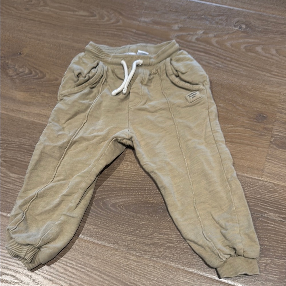 Zara Tan Jogger Pants
